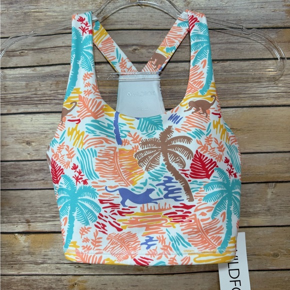 Wildfox Other - NWT Wildfox Longline racer back savanna print
